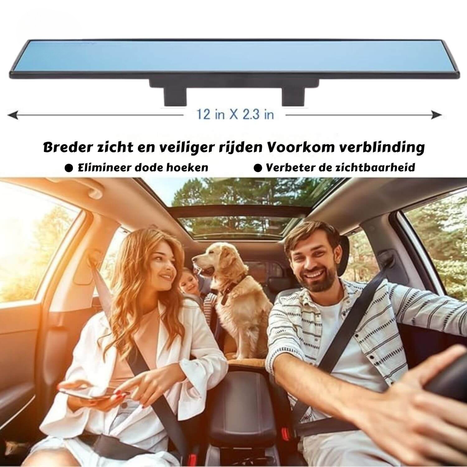 BrightMirror Pro – More Visibility. More Safety. Less Glare