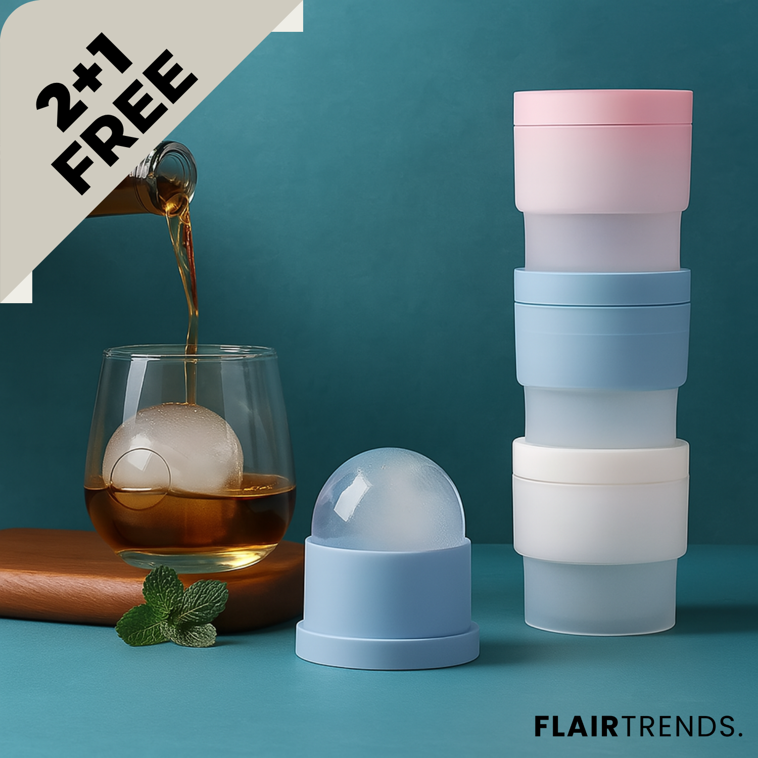 2+1 FREE | ChillBall – Keep Your Drinks Ice-Cold with Style