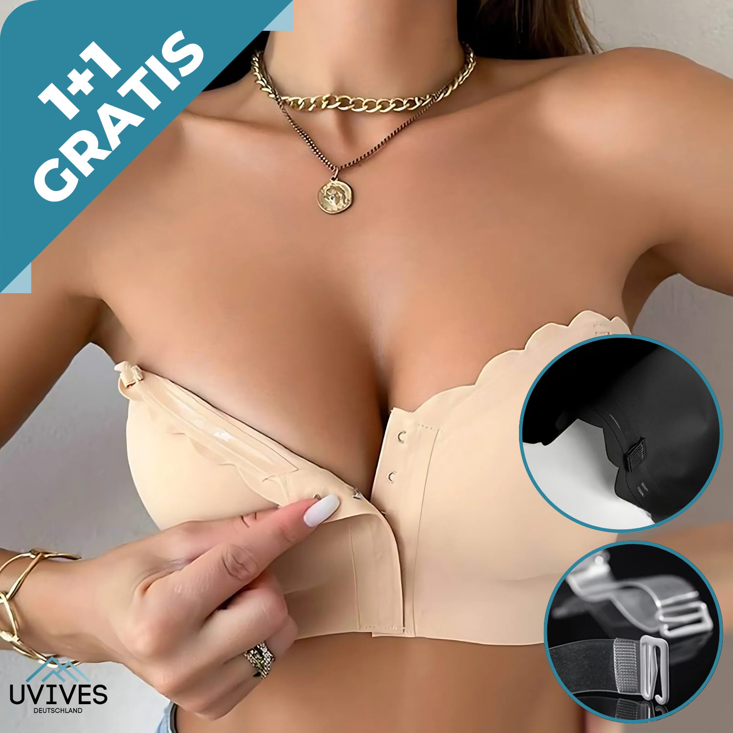 1+1 FREE | ComfyLift – The strapless bra for invisible support & maximum comfort