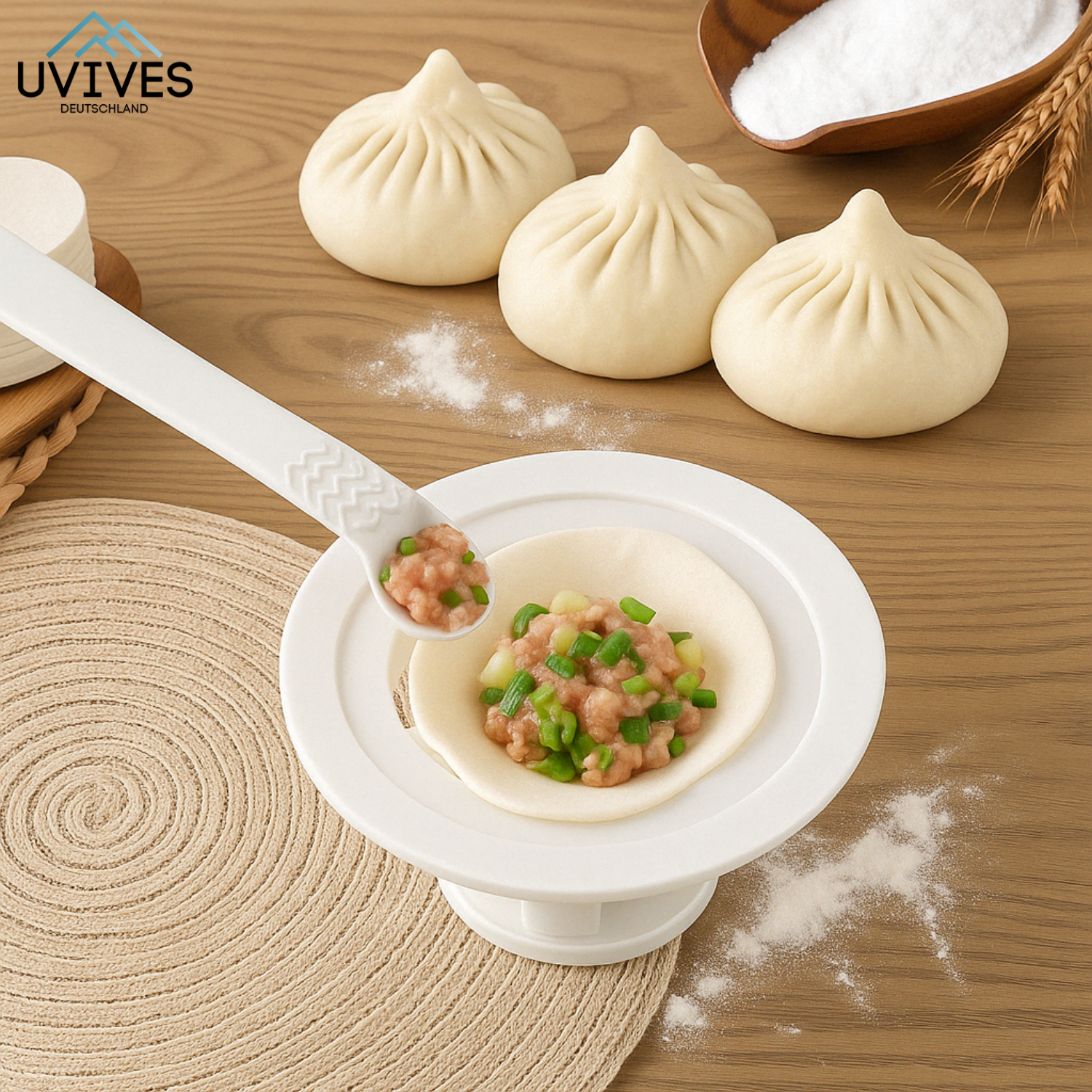 BunBud – Flower-Shaped Bun & Dumpling Maker