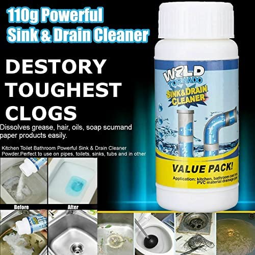 PipeBlast – Powerful Foaming Drain Cleaner That Works in Minutes!