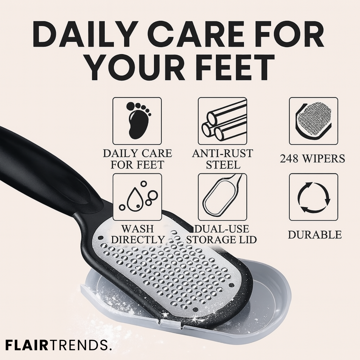 1+1 FREE | SaniSleek – For Soft Feet in Minutes
