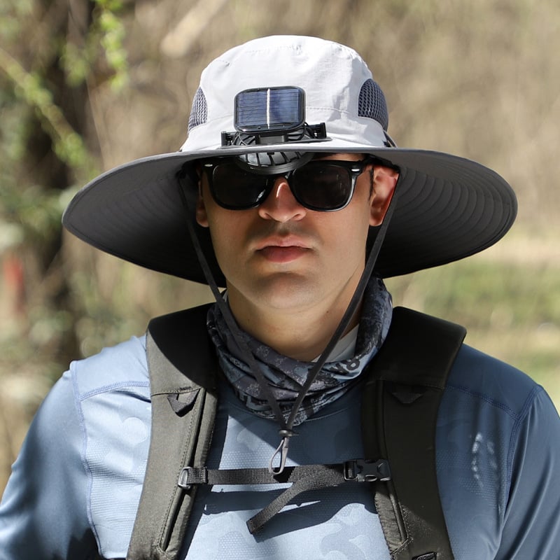 AirShade – Solar Hat with Built-in Fan