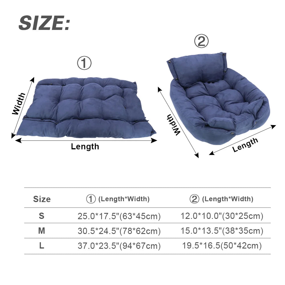 WarmDog 3-in-1 Bed – Warmth, Comfort & Joy for Your Pet