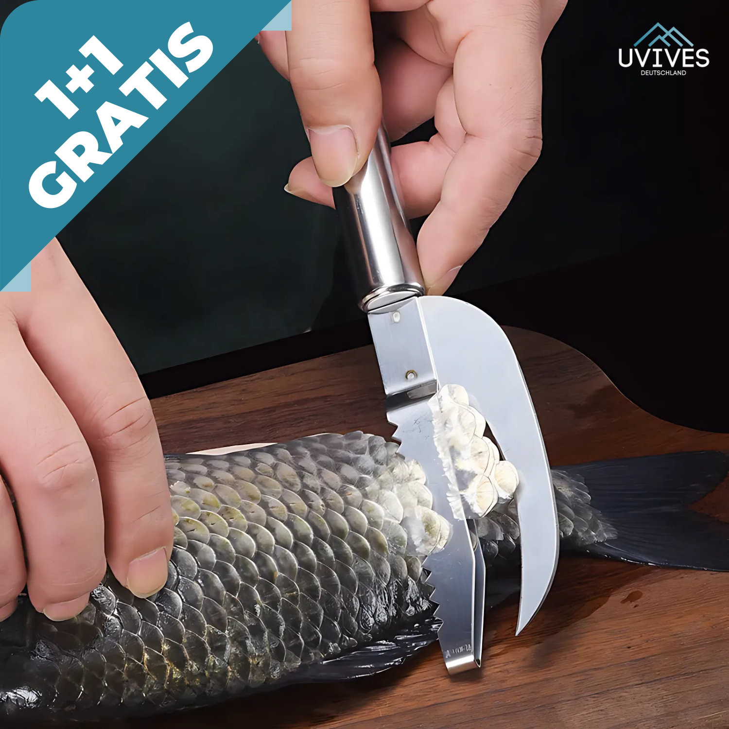 1+1 FREE | ScaleMaster 3in1 – Fresh Fish Without Effort!