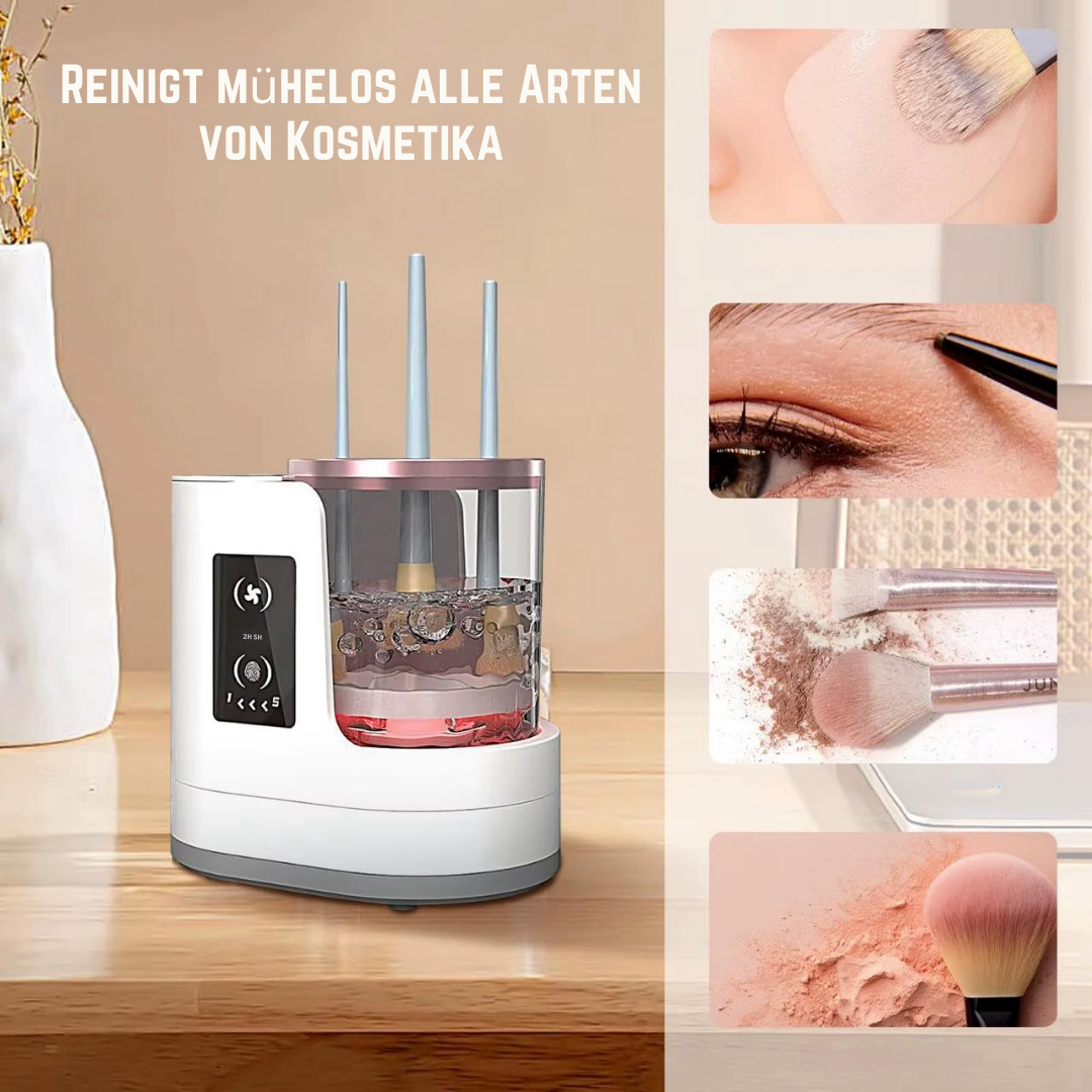 BrushGlam – Radiantly Clean Brushes in Seconds!