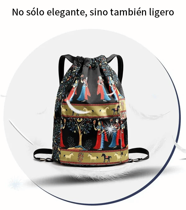 PackLite – Foldable travel backpack with wet/dry separation
