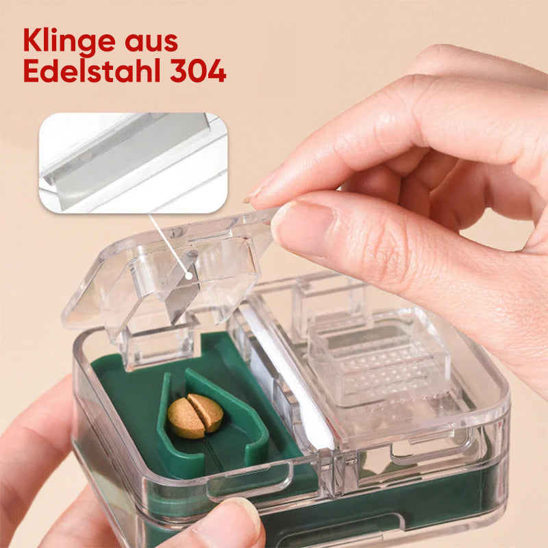1+1 FREE | MediSnap – The clever 2-in-1 pill box with integrated cutter!