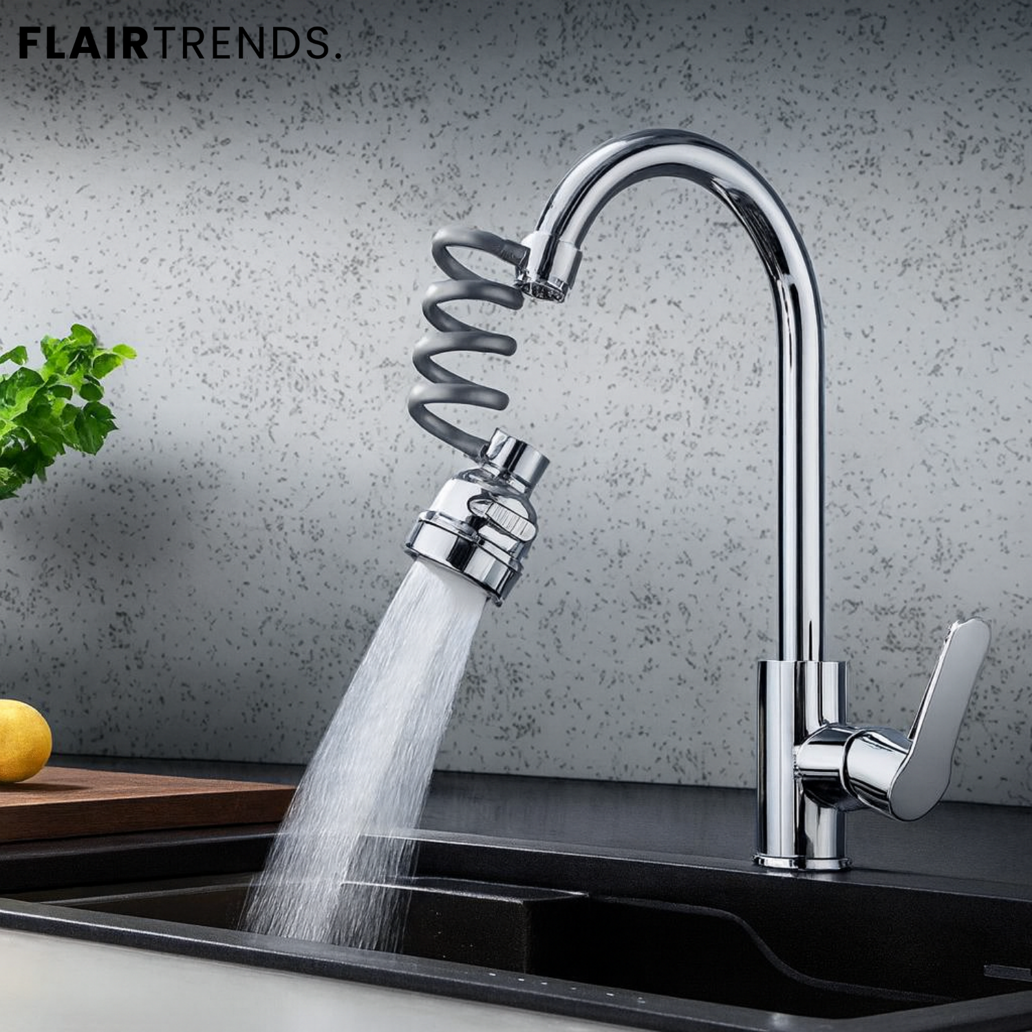 AquaFlex – More Control at the Faucet with Just One Twist!