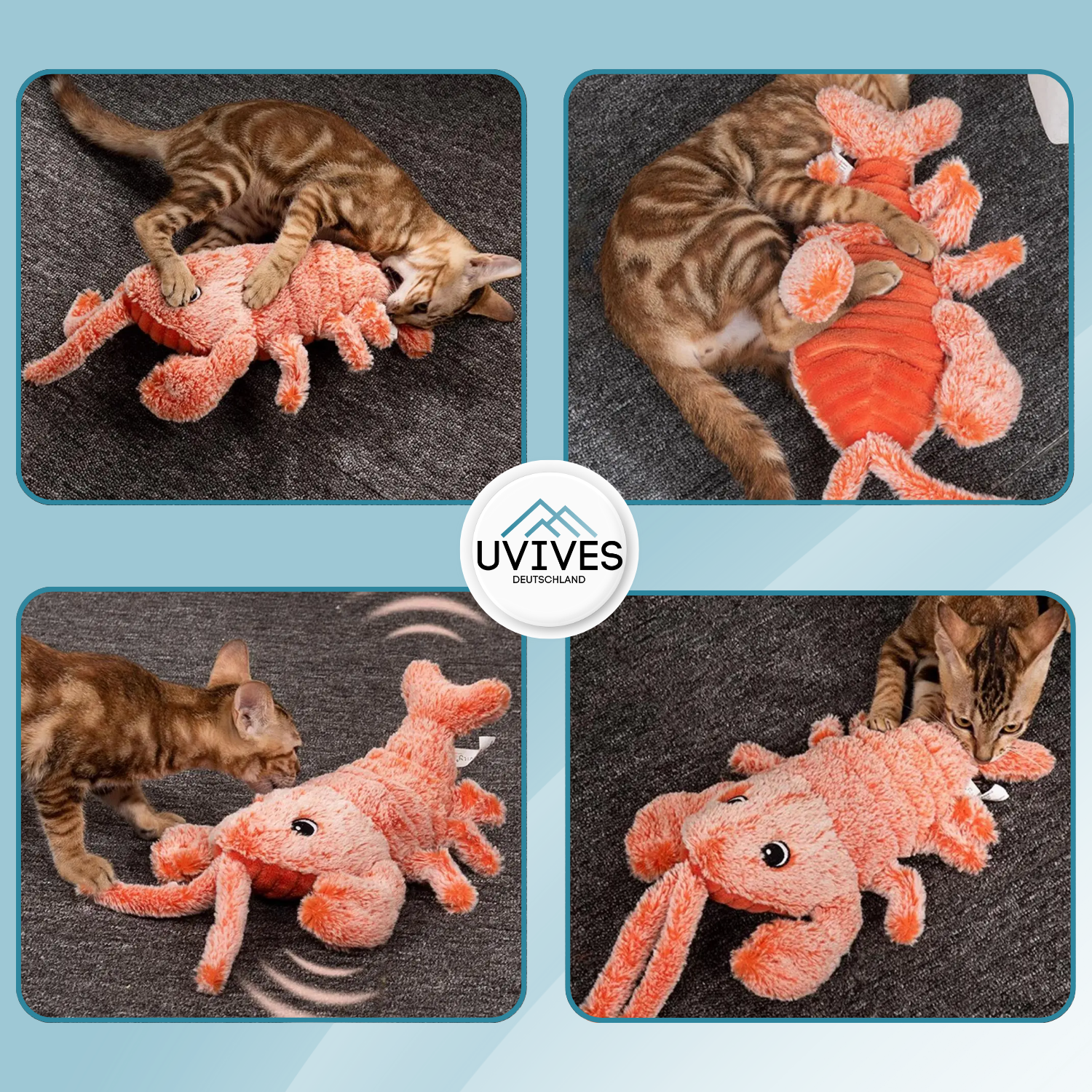 HugglePet – Interactive Pet Toy for Cats & Dogs