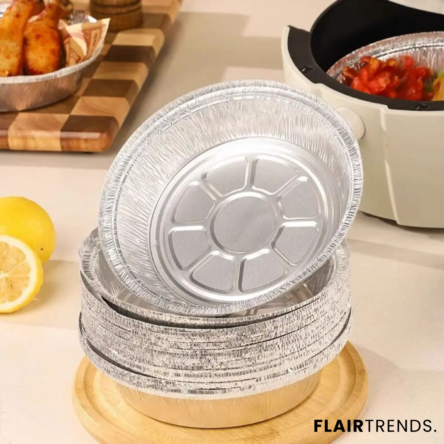 5+5 FREE | CrispTray – Disposable Trays for Your Air Fryer