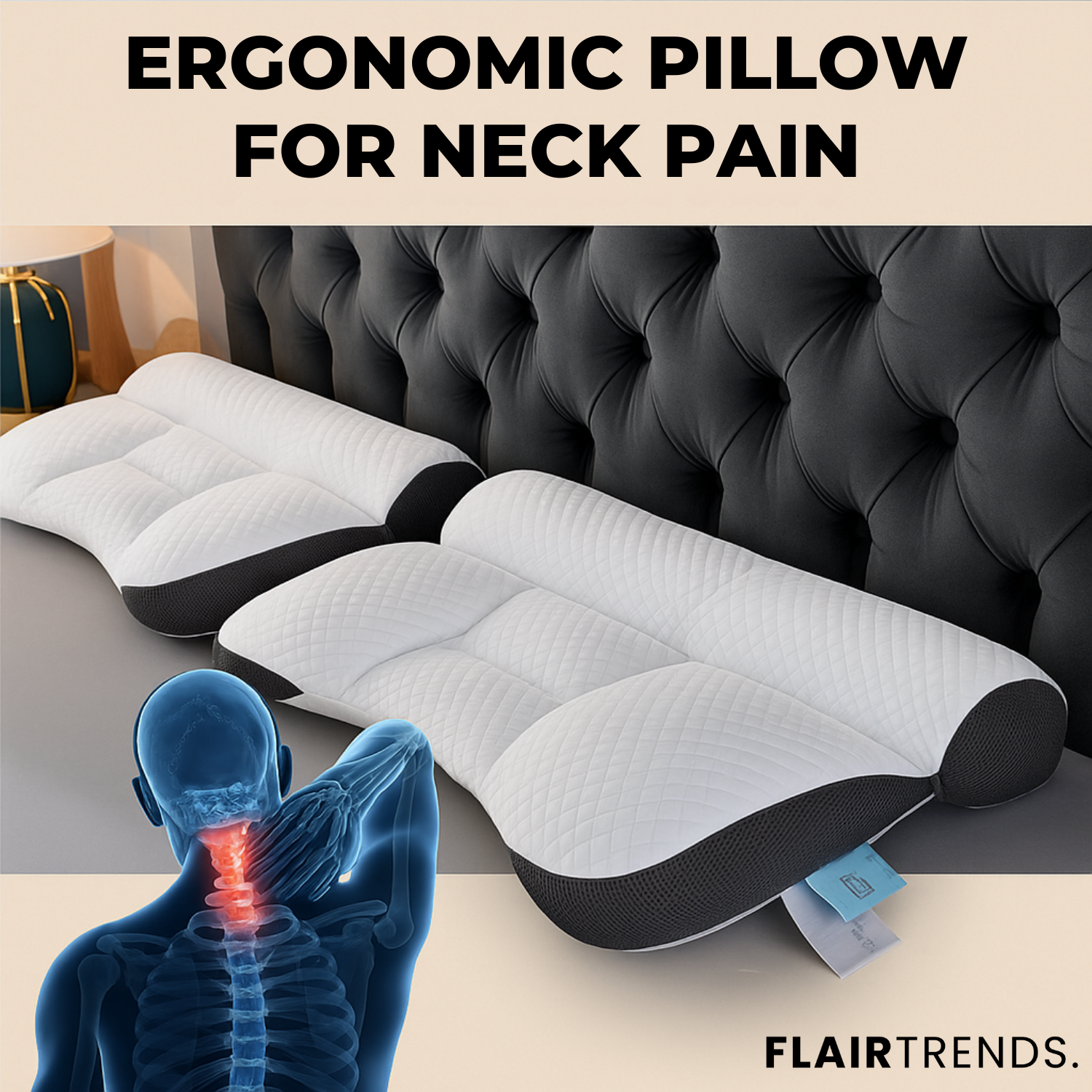 DreamCalm – Finally travel relaxed without neck pain!
