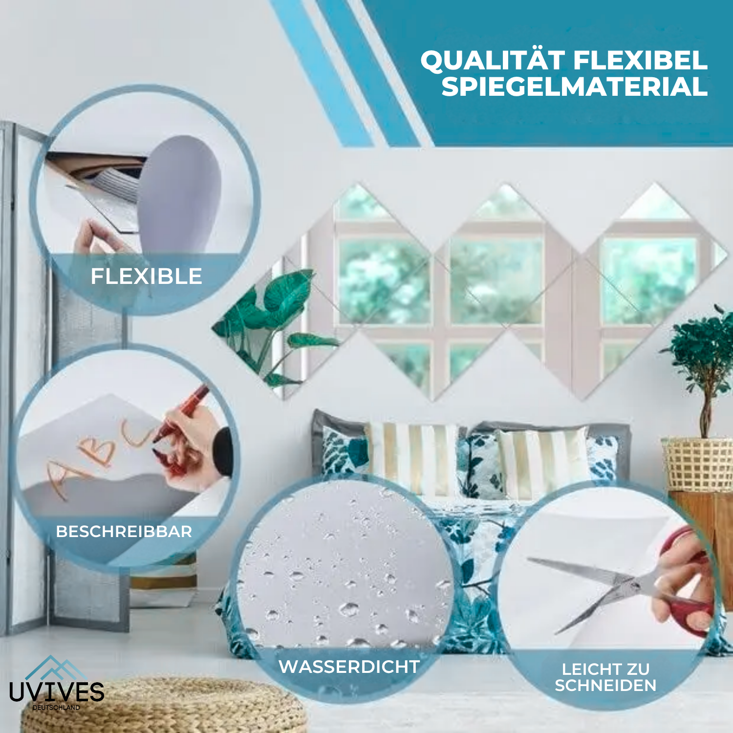 SafeReflect – The Shatter-Proof, Self-Adhesive Mirror Film