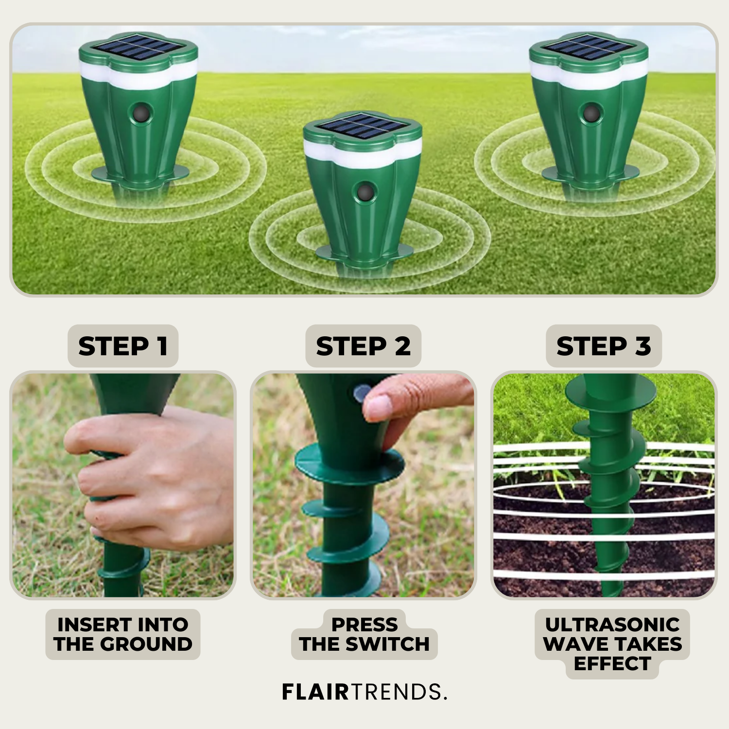 1 + 1 FREE | VibraGreen – Peace for Your Garden