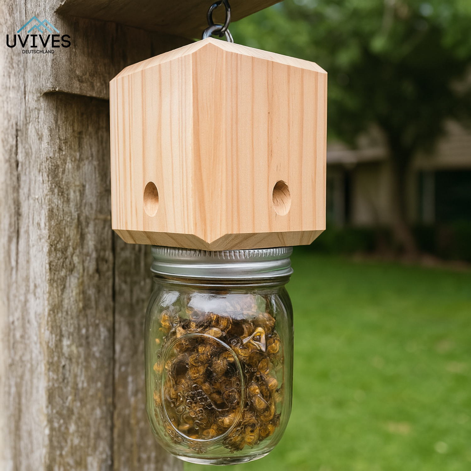 WoodGuard – The Chemical-Free Trap Against Carpenter Bees