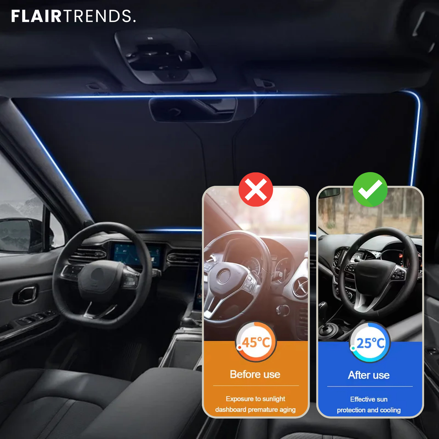 WindowGuard – Keep Your Car Cool, Even in Scorching Heat