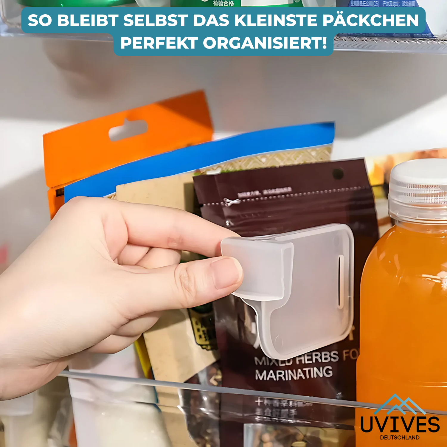 6+6 FREE | FridgeClips – No More Fridge Chaos!