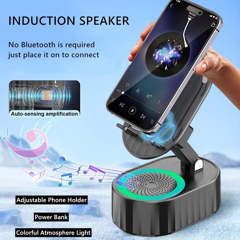 InnovaStand – The smart all-in-one phone stand with speaker