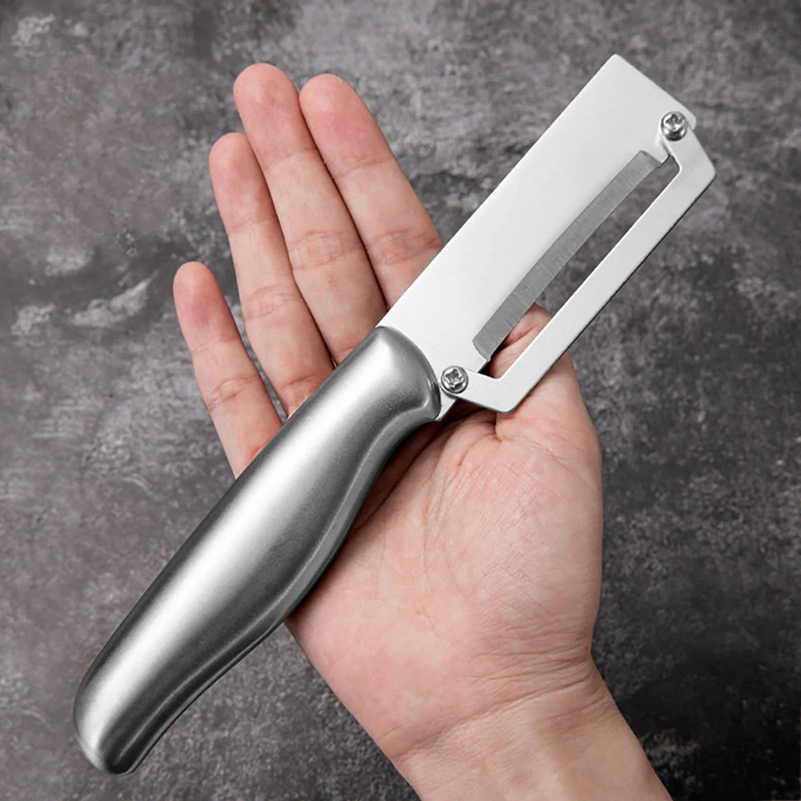 SteelPeel – Peels Everything, Lasts Forever, Fits Perfectly in Your Hand.
