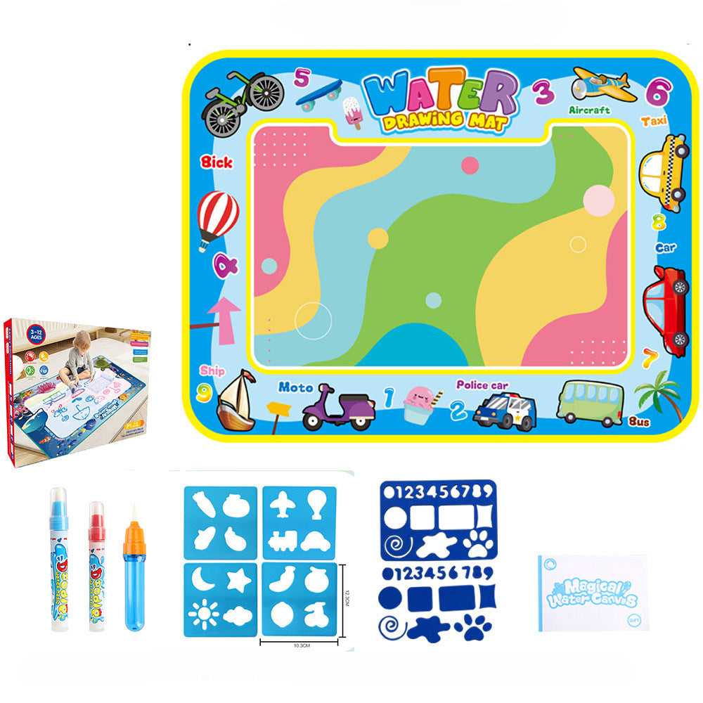AquaDraw – Magical Water Drawing Mat for Mess-Free Fun!