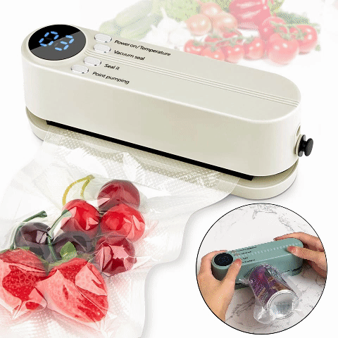 ProtectSeal – Cordless 3-in-1 vacuum sealer for home & on the go