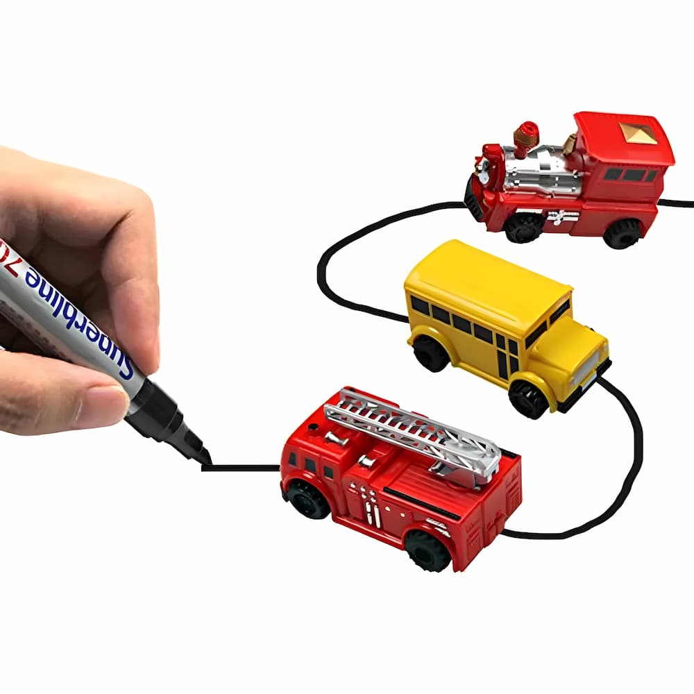 MagicLine Car – The car that follows your drawings!
