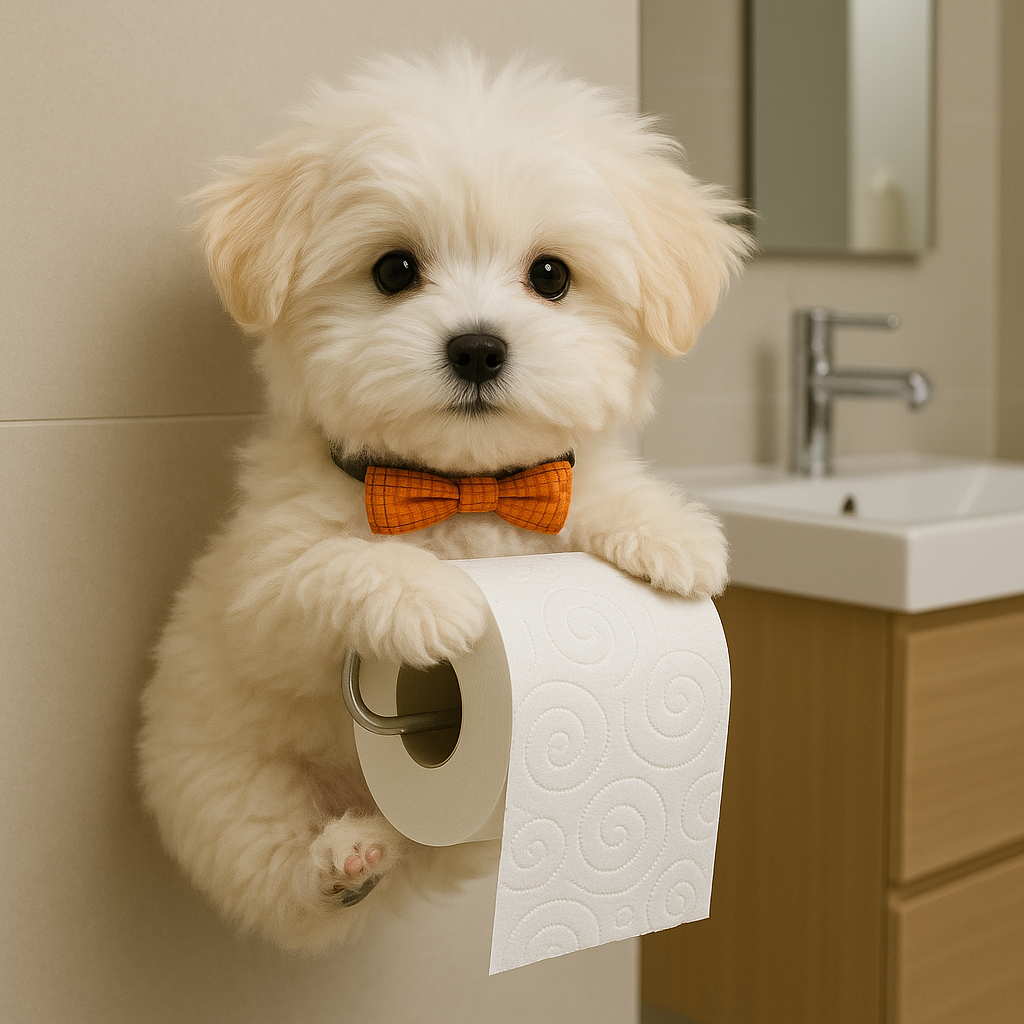 PawRoll – The Pup That Brings Personality to Your Bathroom