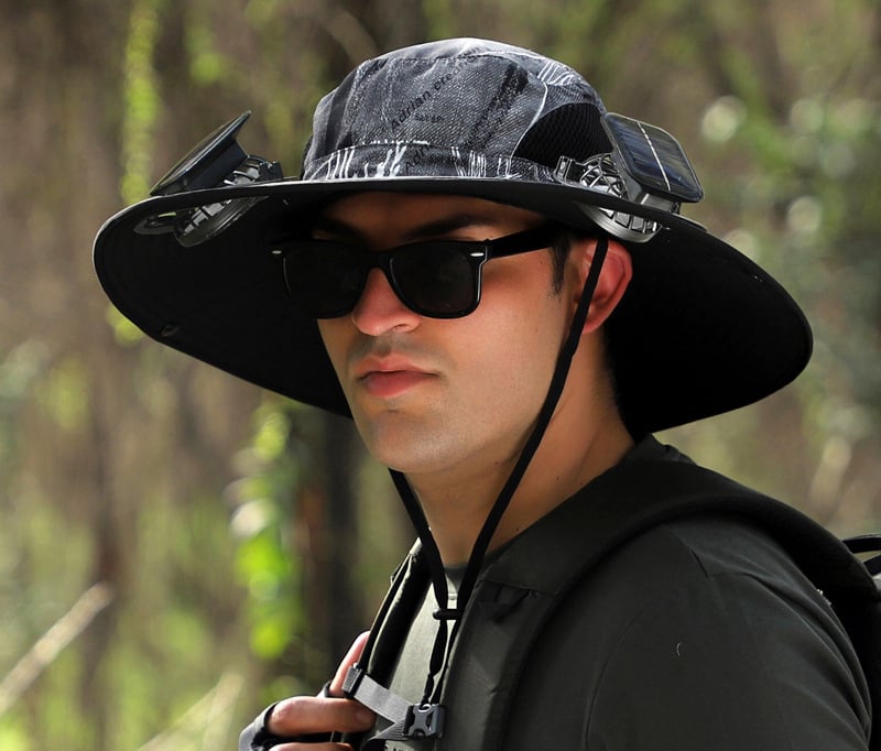 AirShade – Solar Hat with Built-in Fan