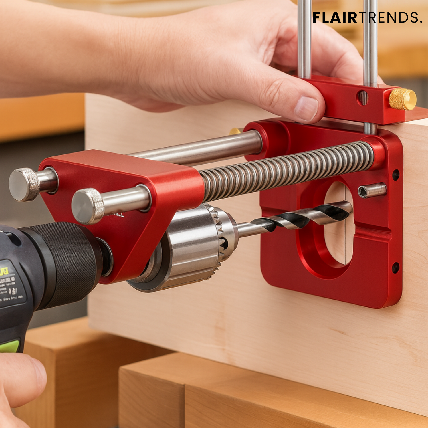CraftAlign – Perfect Holes for Flawless Woodworking!