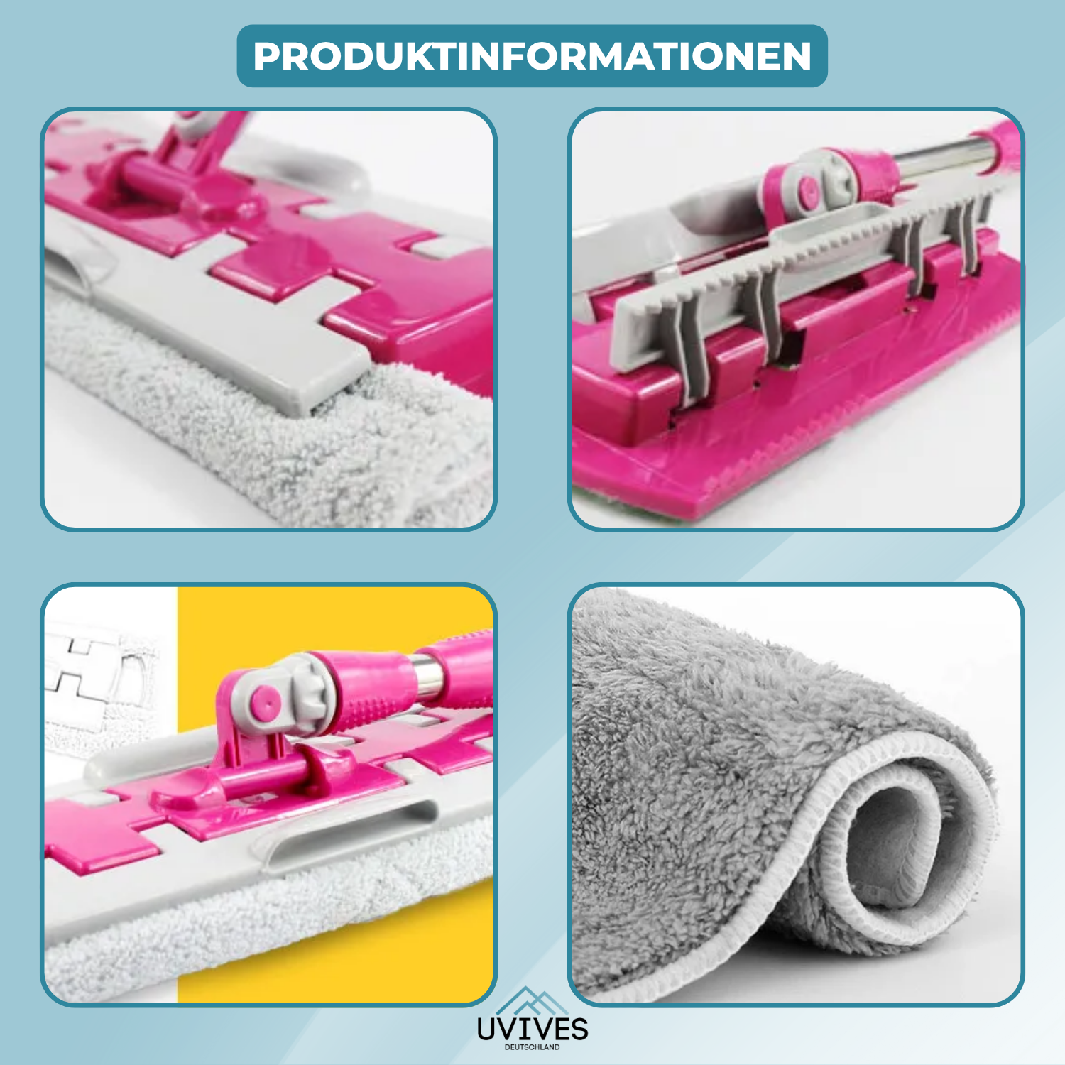 MopPro – The practical flat mop for spotlessly clean floors