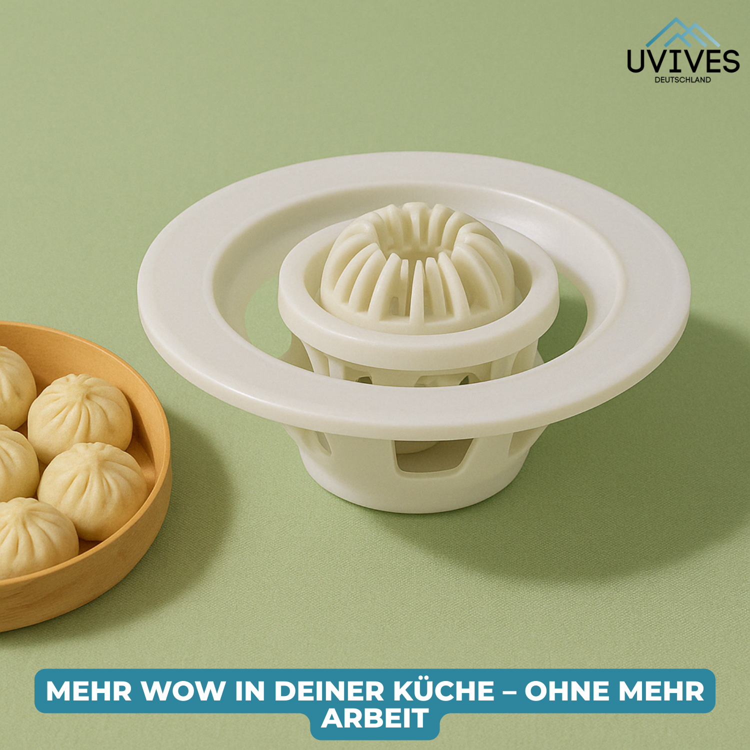 BunBud – Flower-Shaped Bun & Dumpling Maker