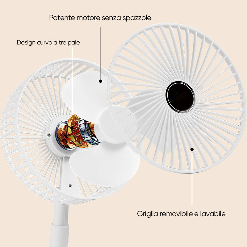BreezeCore – Your Portable Refreshment for Hot Days!