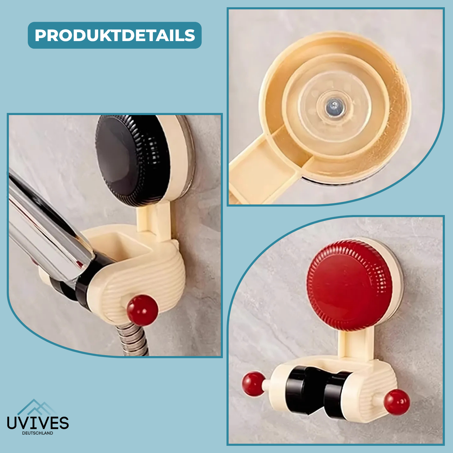 ShowerHold – The flexible shower holder without drilling