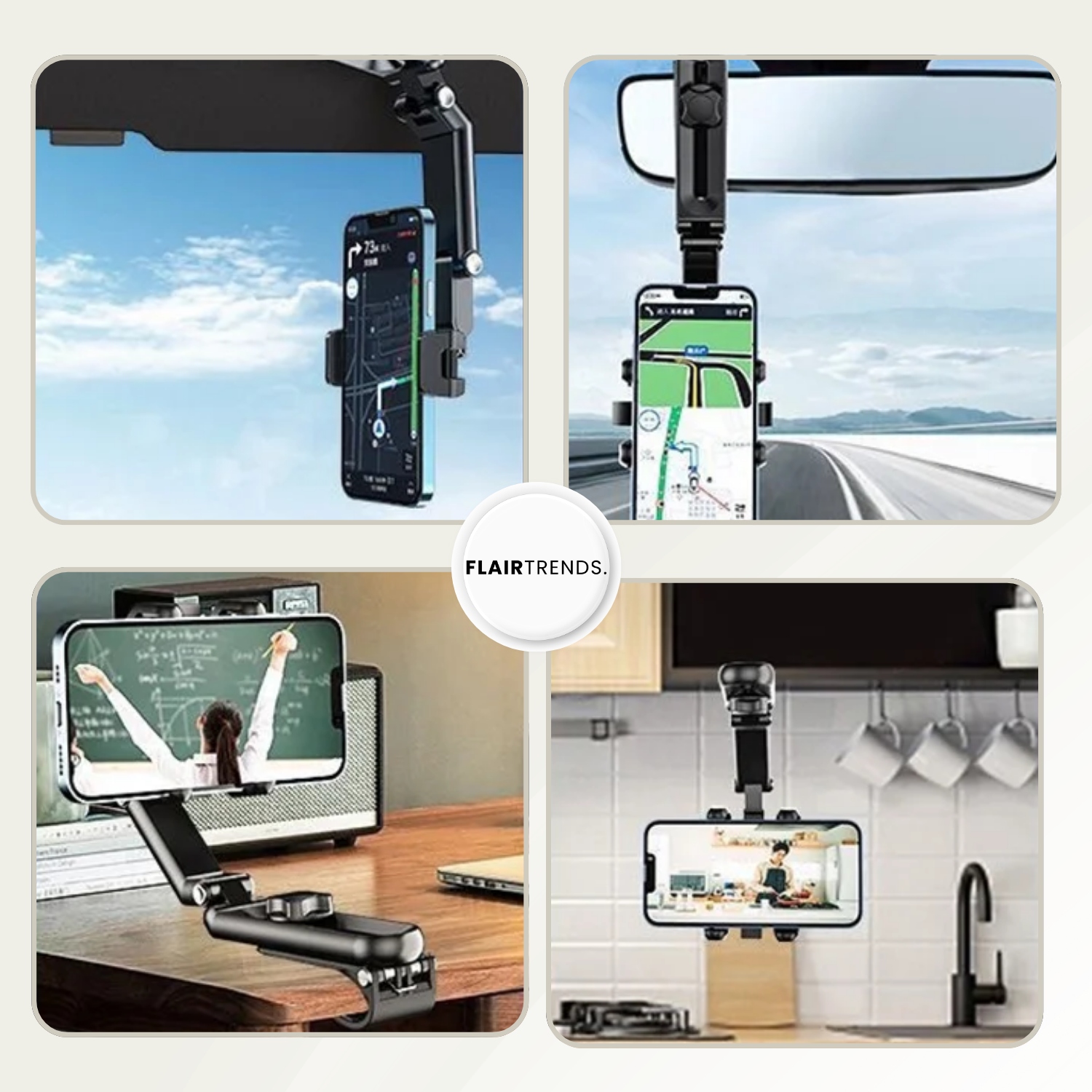DriveGrip 360 – Your Smartphone Safe & Visible in View