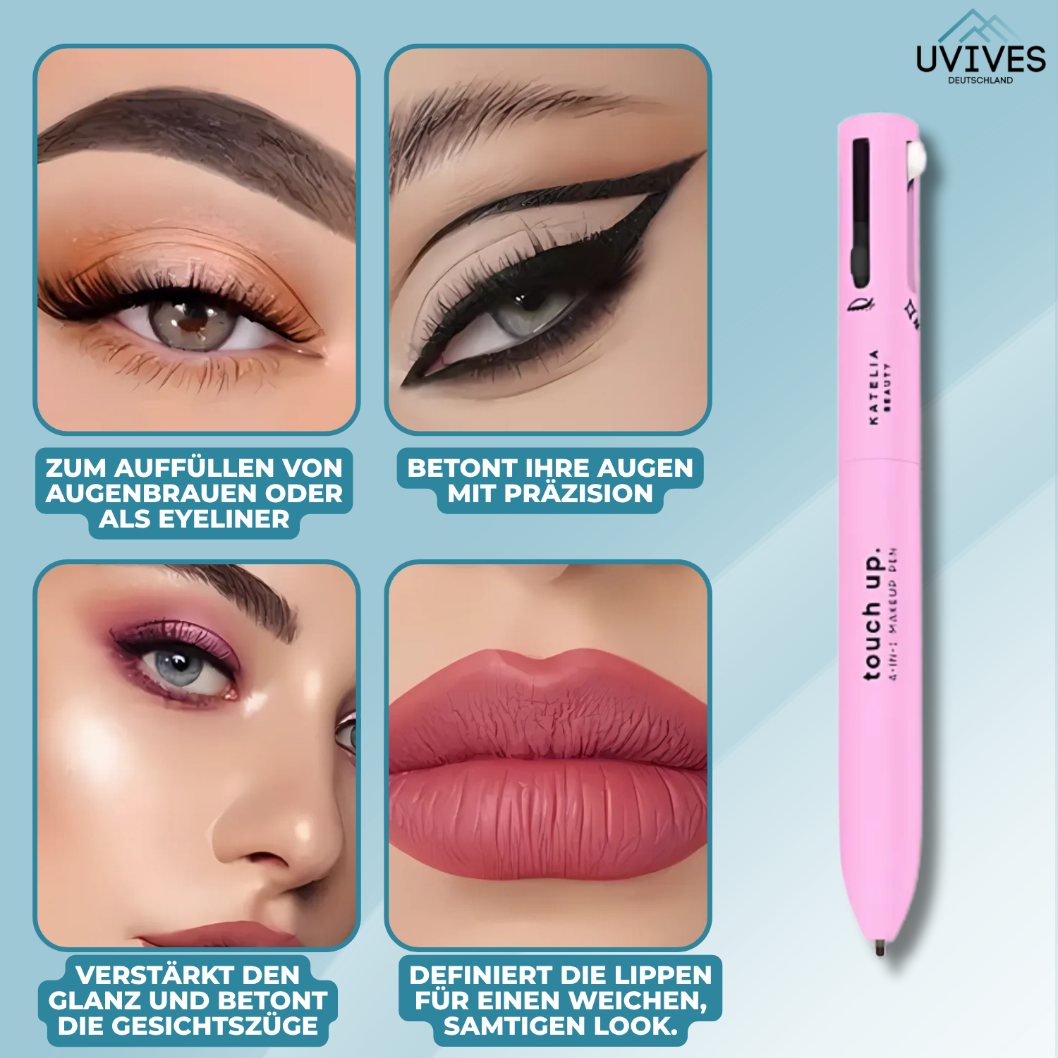 GlamLine – Your 4-in-1 Beauty Essential for On-the-Go Glam