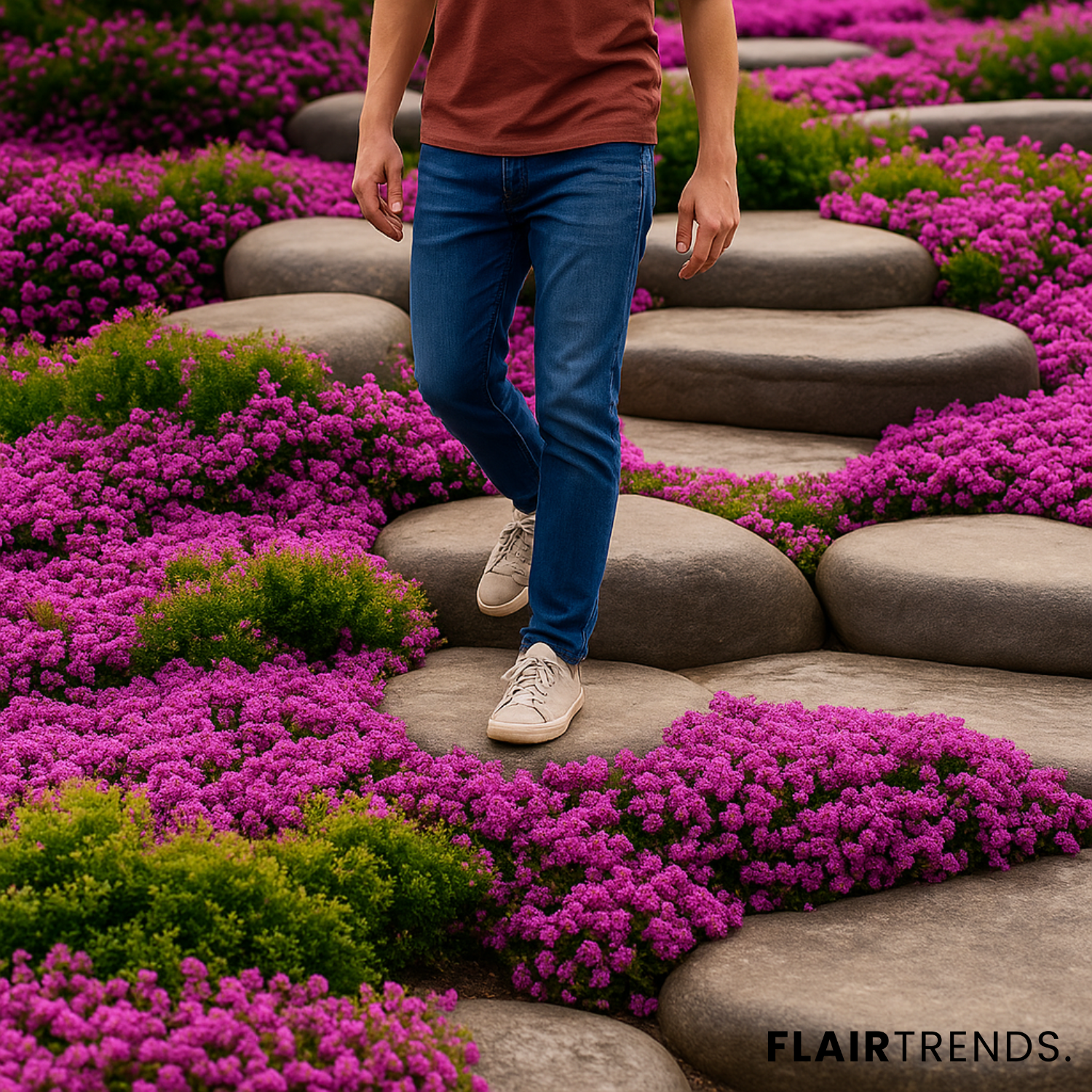 BloomMat – The fragrant ground cover for gardens and paths