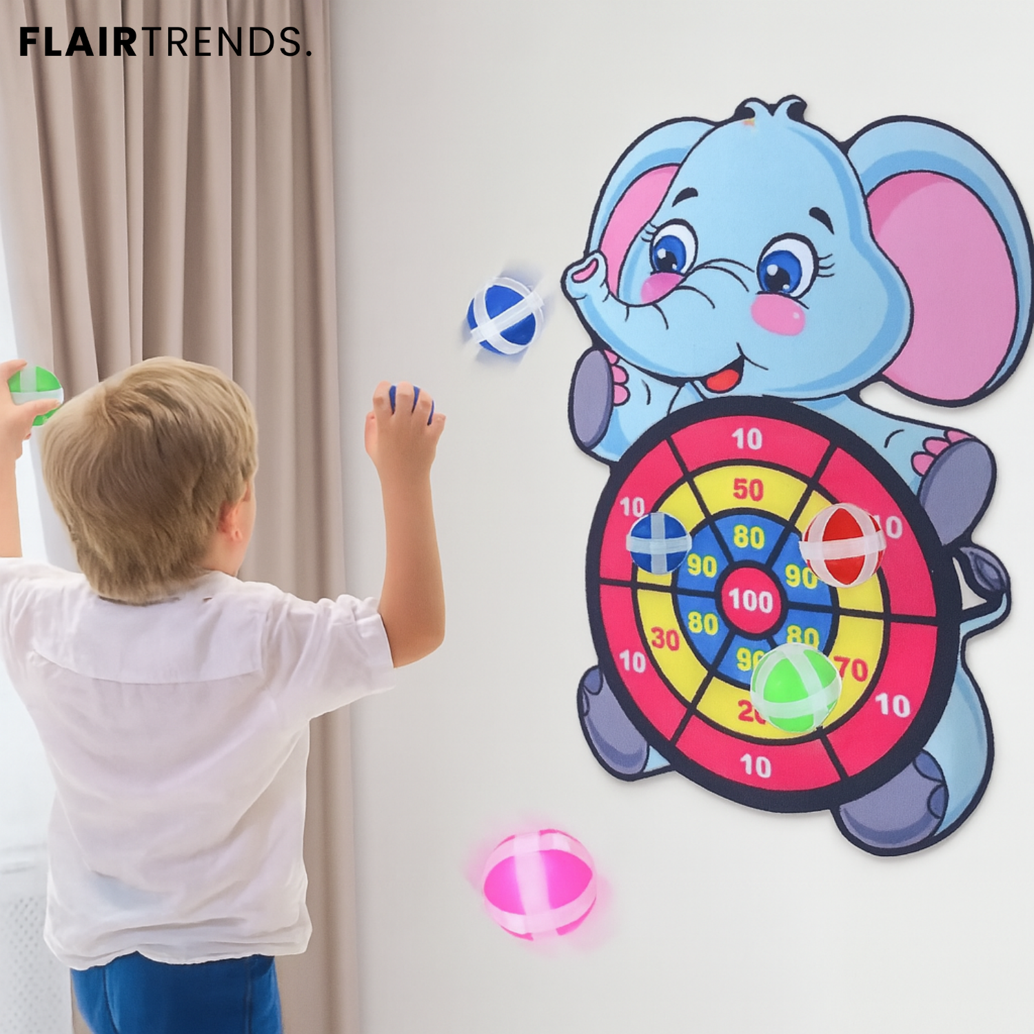 DartyFun – Cartoon Dart Game for Kids