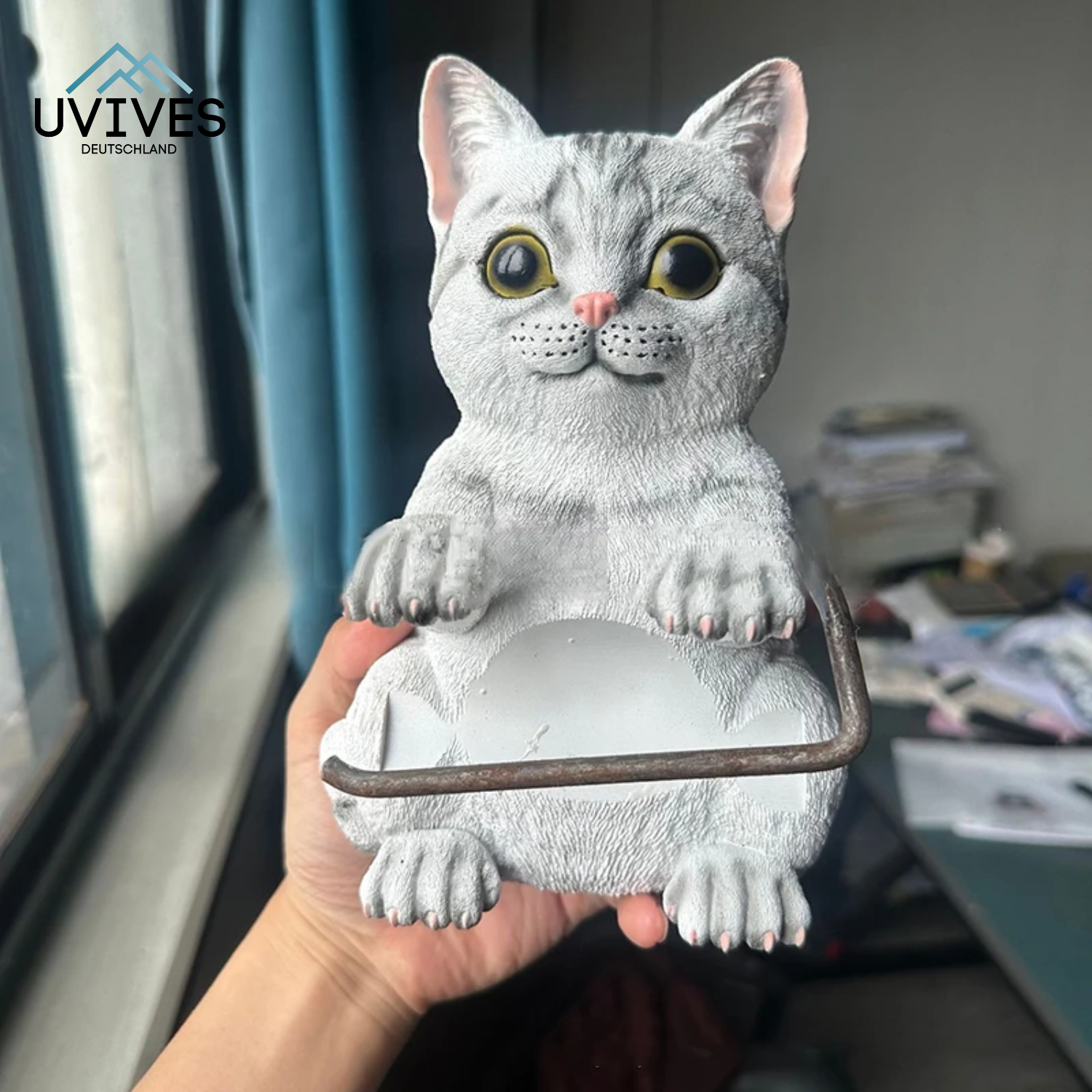 PurrRoll – Add Whiskered Charm to Your Bathroom Routine