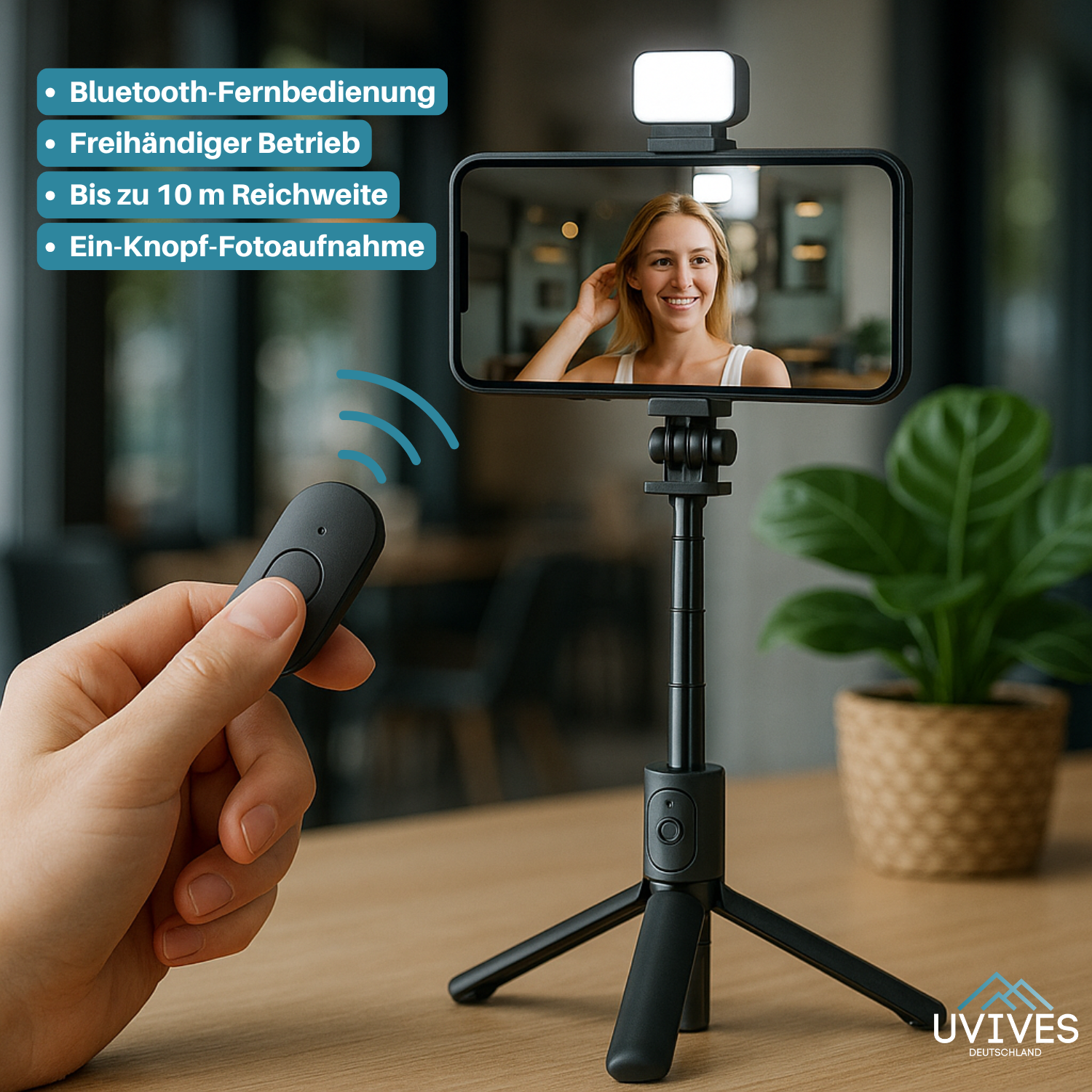 SnapPro – Your 6-in-1 Bluetooth Selfie Stick for Perfect Shots