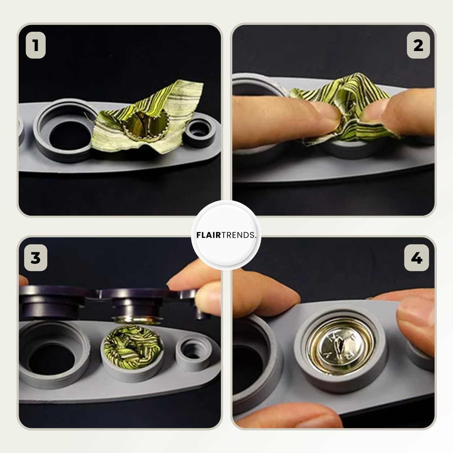 1+1 FREE | CraftNest – Effortless Perfect Buttons Anytime, Anywhere!