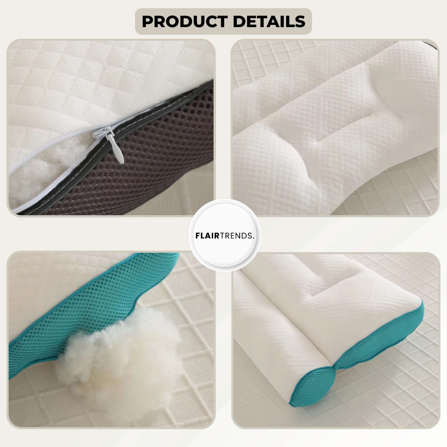 DreamCalm – Finally travel relaxed without neck pain!