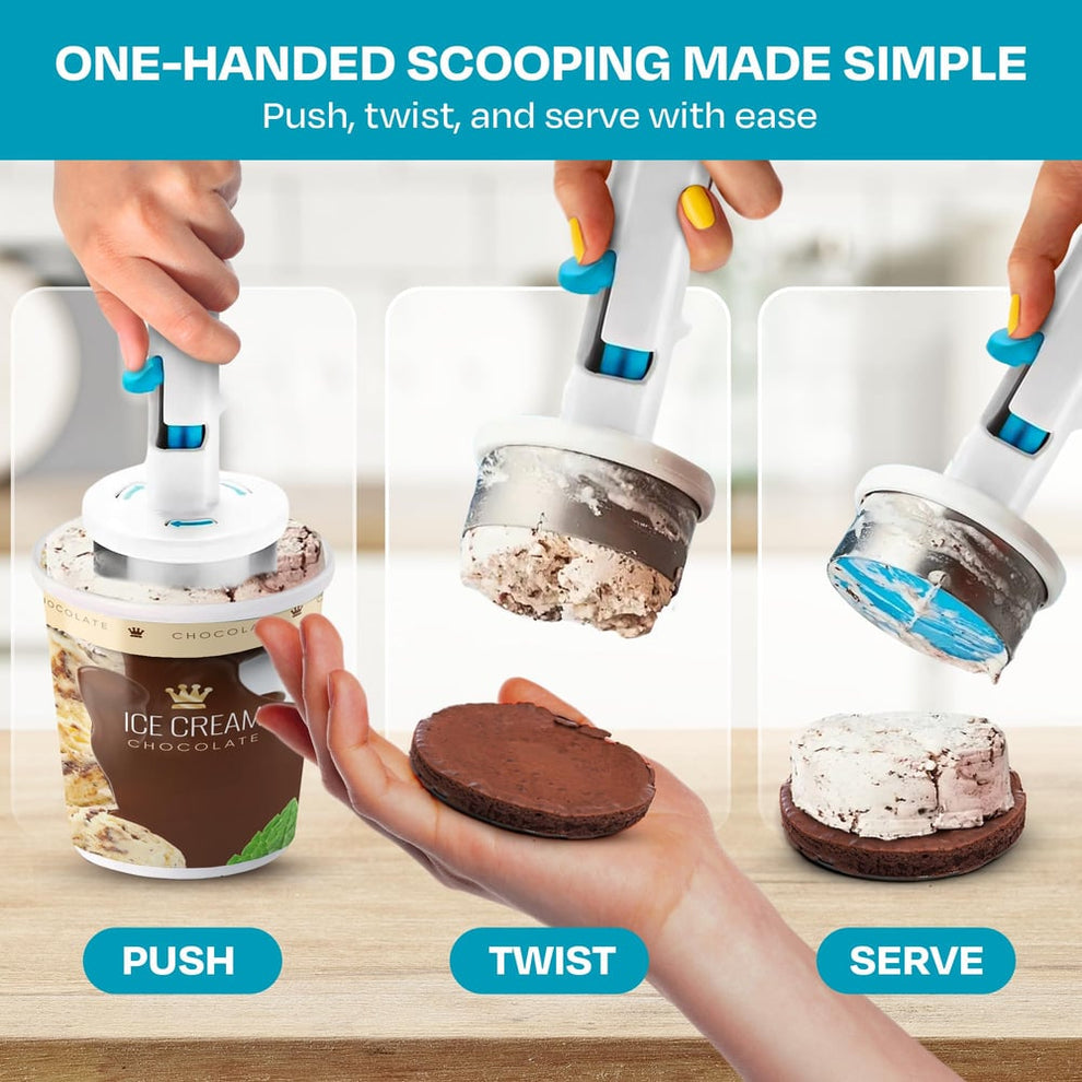 CreamCrafter – Scoop, Twist & Enjoy Perfect Ice Cream Every Time!