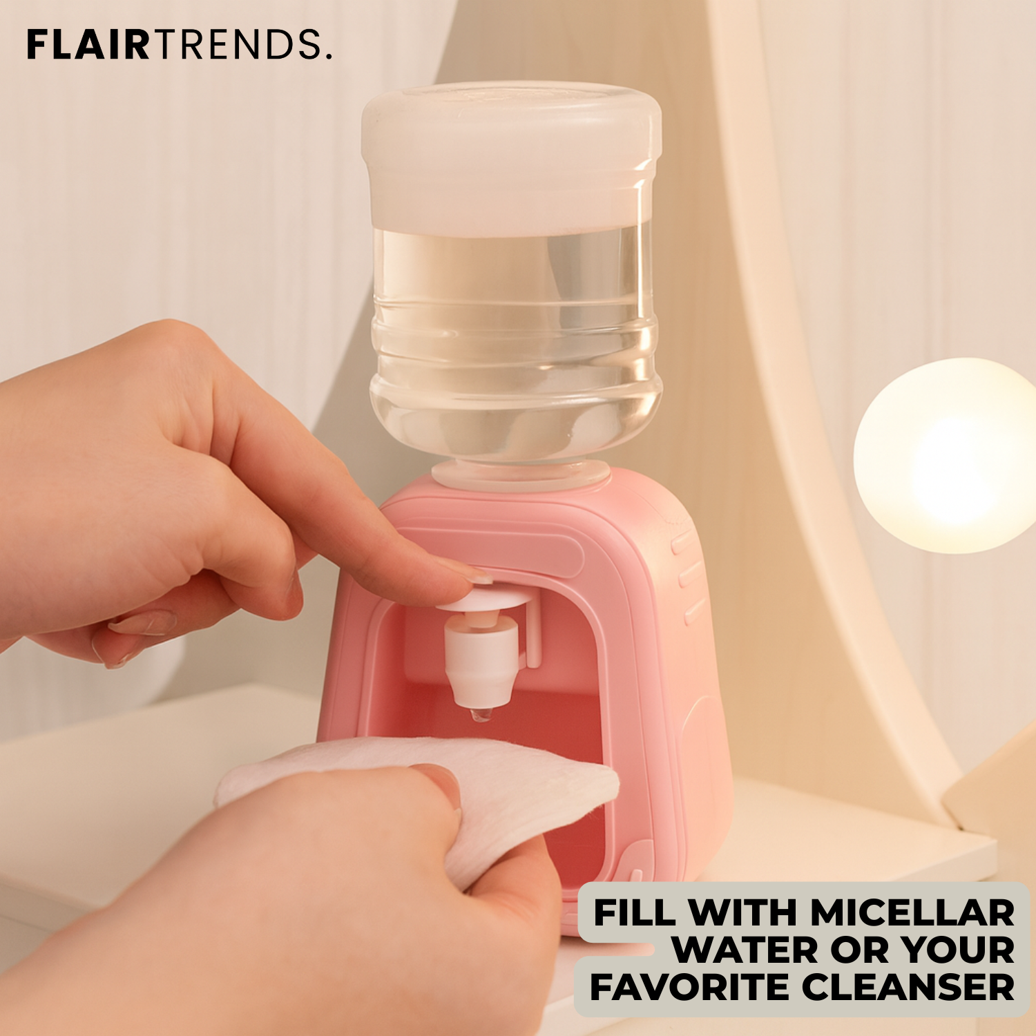 GlowPump – Clean skin, drip-free & stylish!