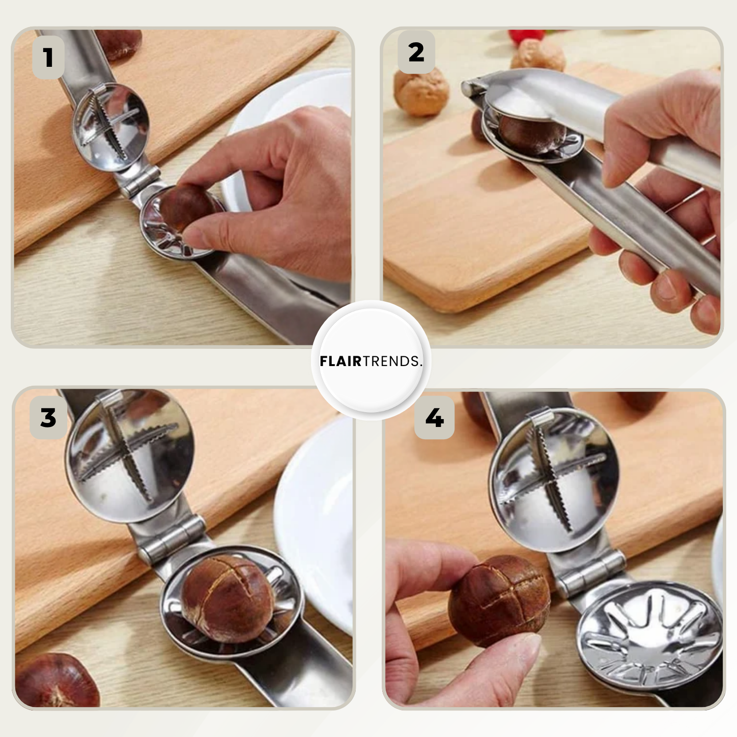 NutCrack – Effortless Nut & Chestnut Cracker