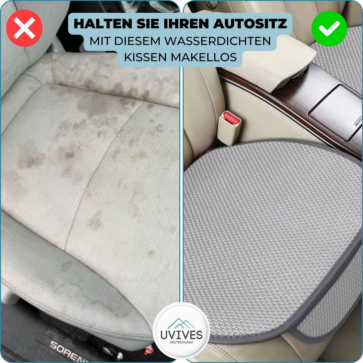 50% OFF | CoolCushion - Water-Absorbent Car Seat Cover Cushion [Last Day Discount]