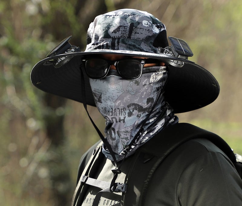 AirShade – Solar Hat with Built-in Fan