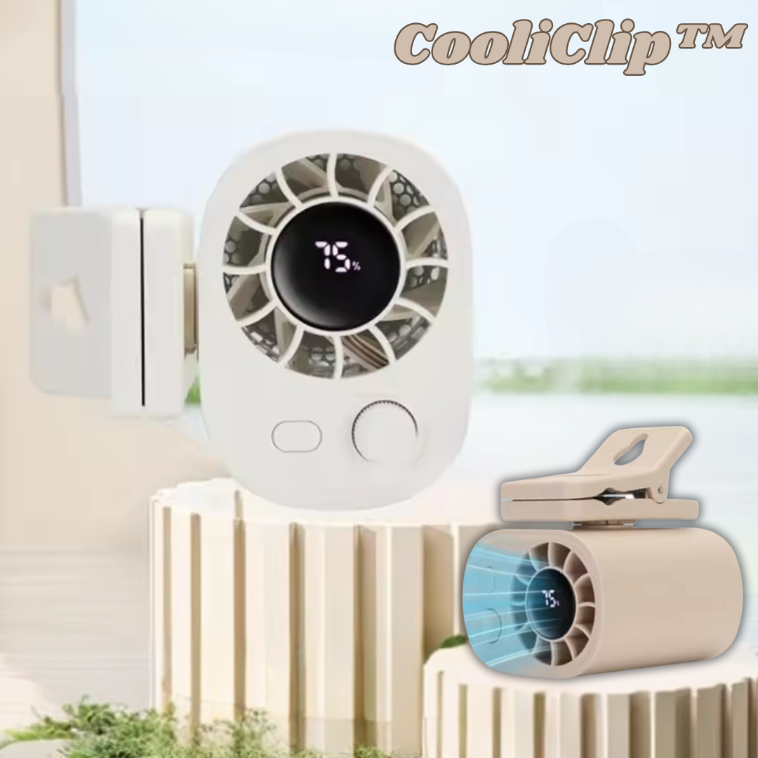 CooliClip – Stay Cool Anytime & Anywhere!!