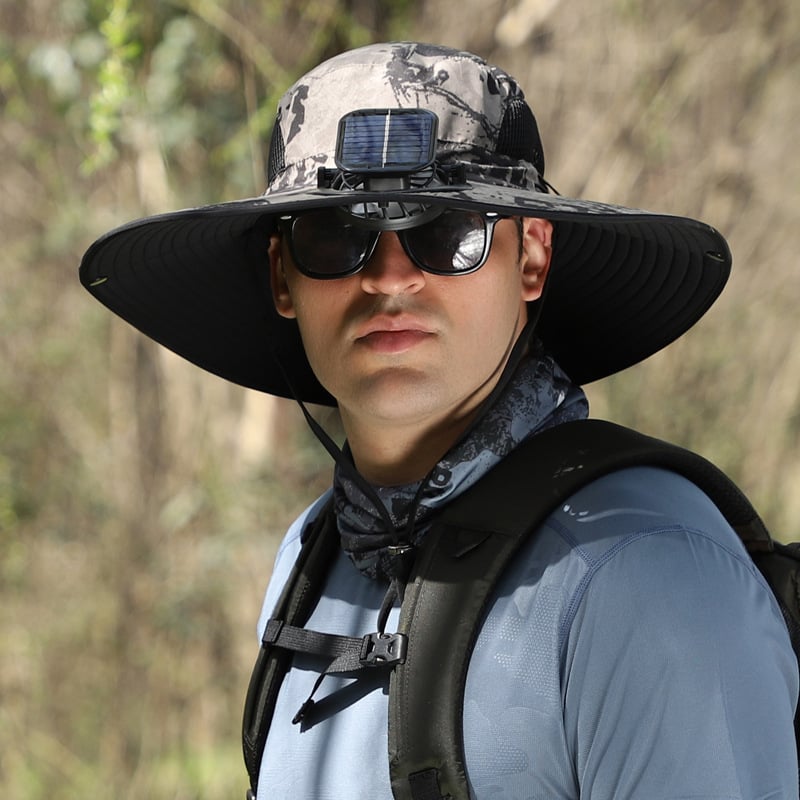 AirShade – Solar Hat with Built-in Fan