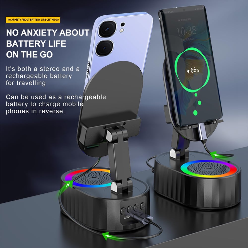 InnovaStand – The smart all-in-one phone stand with speaker