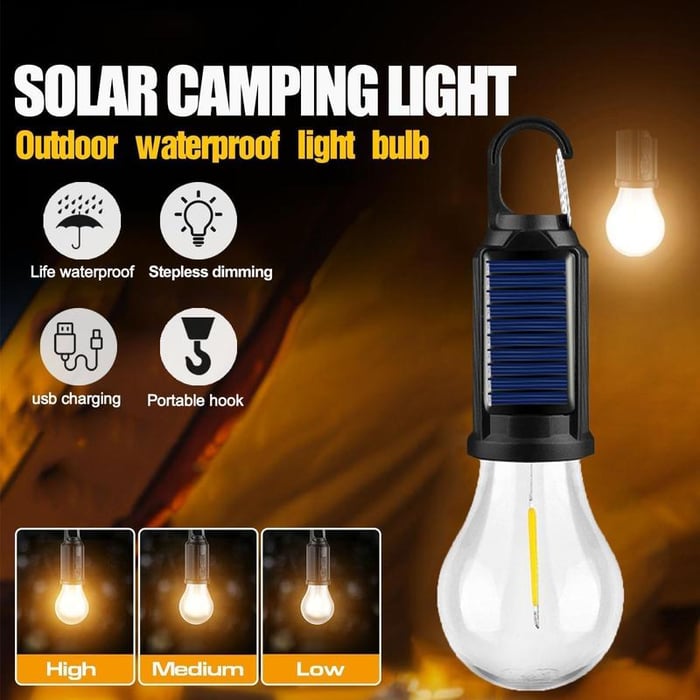 SolariLite – Portable Solar LED Lantern for Every Adventure